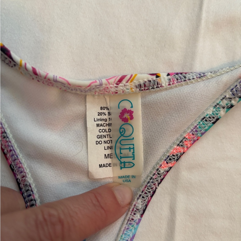 Cheeky Patterned Bikini Bottom - Picture 3 of 4